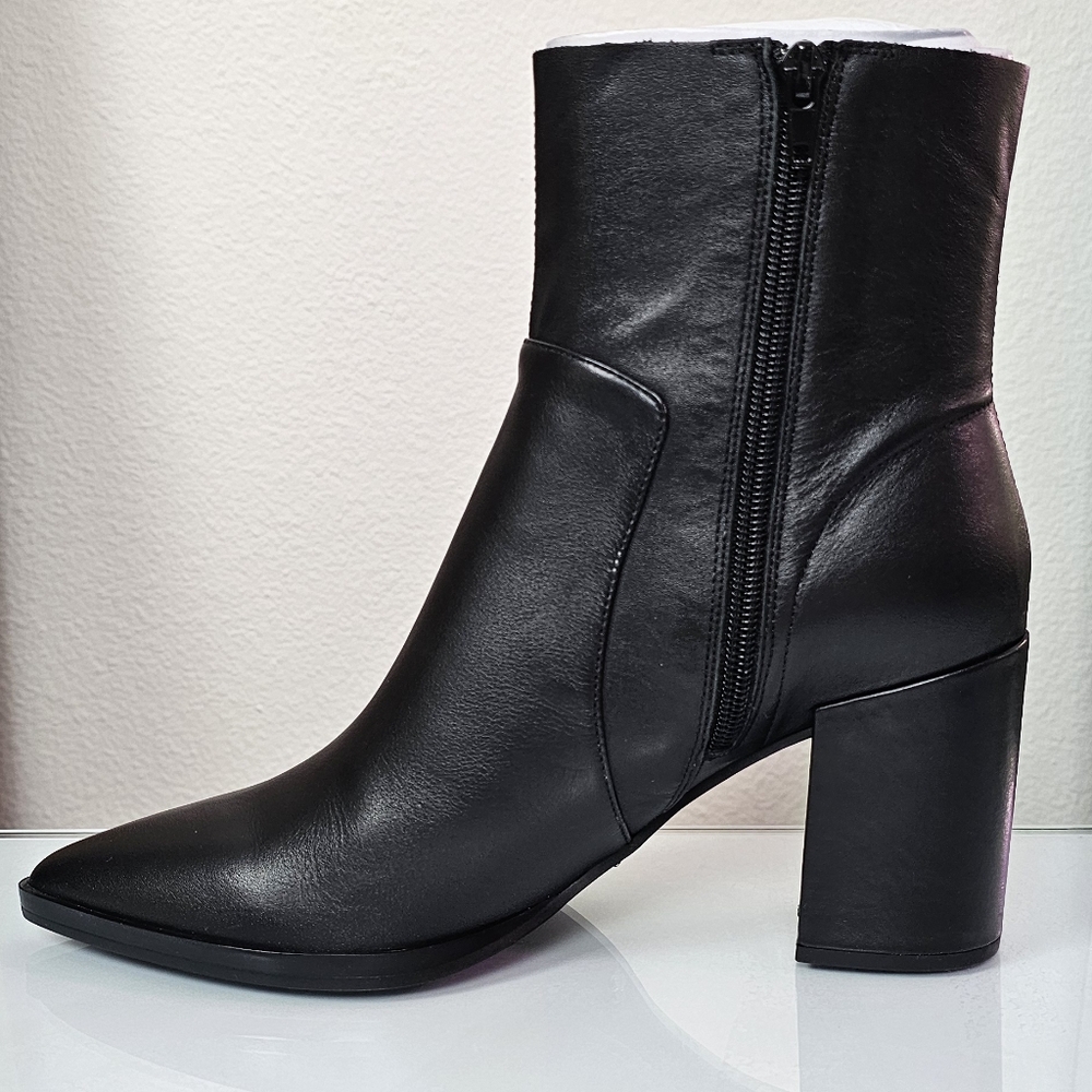 TONY BIANCO Brazen Ankle Boot in Black Luxe Size 10
